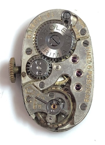Lot 269 - Rolex - A lady's 18ct gold wristwatch