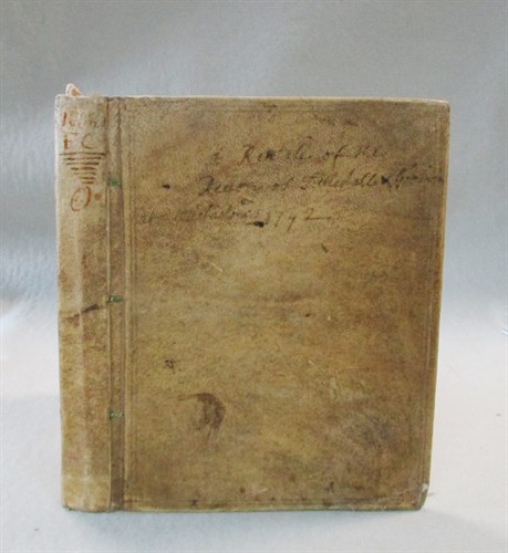 Lot 250 - Tittleshall Rectory Norfolk tithe book 1742-83,...
