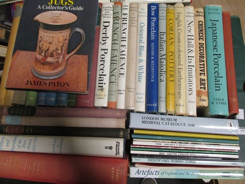 Lot 545 - Various fishing and art reference books