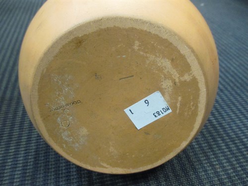 Lot 180 - A Wedgwood earthenware water bottle, 26cm high,...