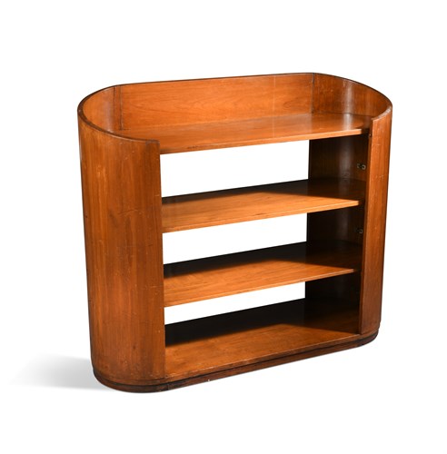 Lot 148 - An Art Deco walnut bookshelf
