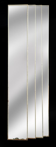 Lot 445 - A set of four full-length industrial style mirrors