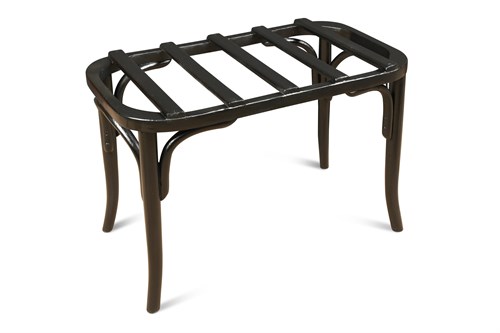 Lot 113 - An unusual ebonised bentwood luggage stand, circa 1920