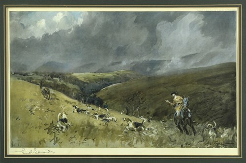 Lot 29 - Lionel Edwards, The Devon and Somerset...