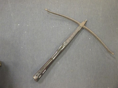 Lot 133 - An old crossbow (incomplete)