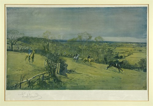 Lot 40 - Lionel Edwards, Hunting Countries, The...