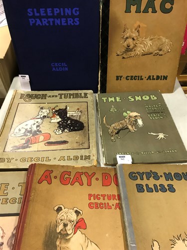 Lot 362 - ALDIN (Cecil) Collection of titles, 4to, dog...