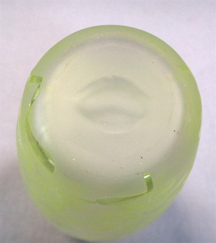 Lot 23 - Amanda Louden, (Australian, 20th/21st century), a handblown and sandblasted glass vase