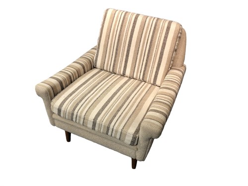 Lot 160 - Svensson Skipper, a cream wool upholstered lounge chair