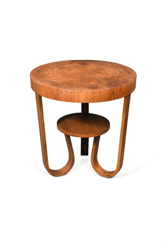 Lot 152 - An Art Deco bentwood occasional table