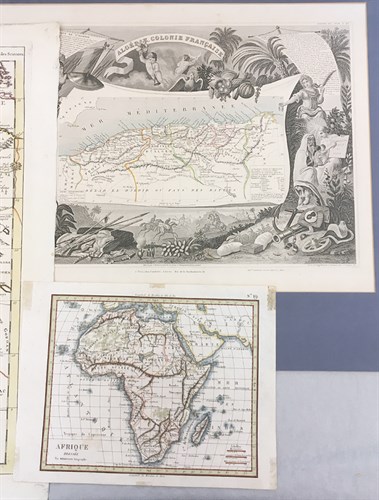 Lot 73 - Four engraved maps of Africa.