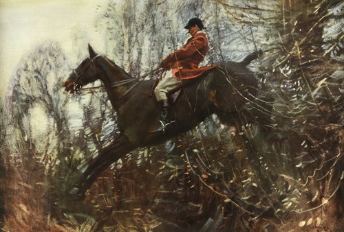 Lot 72 - After Sir Alfred Munnings, The Huntsman,...