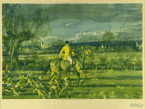 Lot 80 - Sir Alfred Munnings, A Little piece of England,...