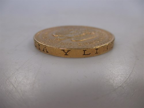 Lot 266 - Mexico gold 50 Pesos coin, 1947