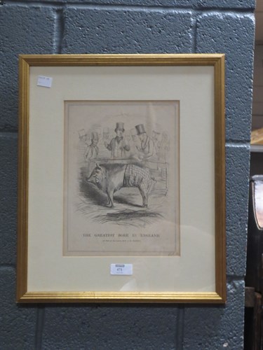 Lot 471 - "The Greatest Bore in England" (as seen at the...