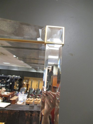 Lot 485 - A modern Art & Design wall mirror 98cm 127cm