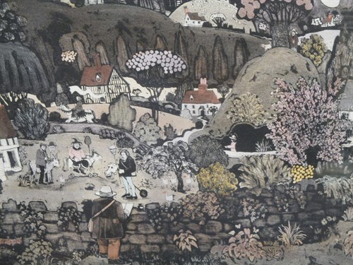 Lot 21 - Graham Clark (British, b.1941) 'Four Horsemen...