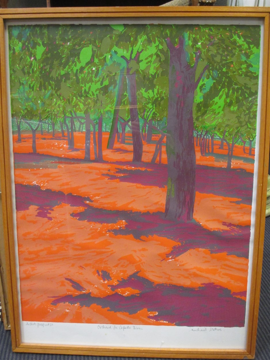 Lot 46 - Michael Stokoe (British, b.1933) 'A Roof That...