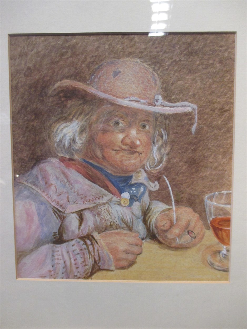 Lot 432 - William Henry Hunt, OWS (British, 1790-1864),...