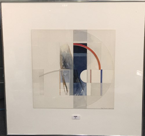 Lot 46 - Brian Plummer (b.1934) Abstract, signed dated...