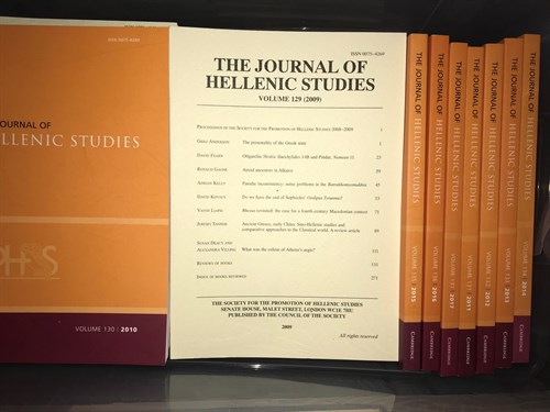 Lot 437 - The Journal of Hellenc Studies, a complete run...