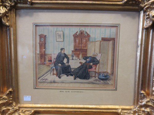 Lot 469 - J. Rudolf, 'Eine gute Geschichte!' (Everyone...