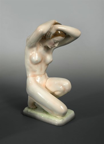 Lot 68 - A large Goldscheider nude study