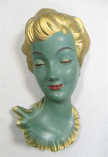 Lot 66 - Three Art Deco Goebel wall masks