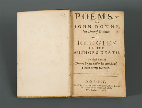 Lot 127 - DONNE (John) Poems, &c., fifth edition, London:...