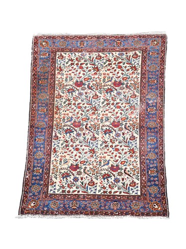 Lot 670 - A finely-woven Tafresh rug