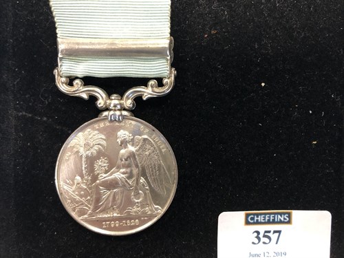 Lot 357 - An Army of India 1799-1826 Medal with Ava clasp to Captain John Wilson 30th N.I.
