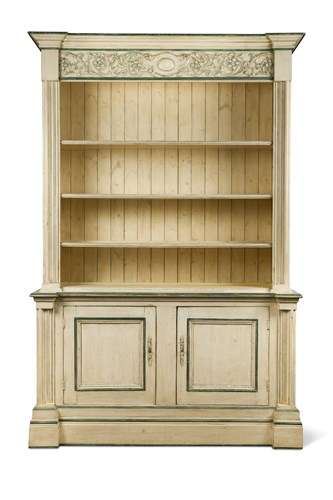 Lot 632 - A 20th century painted dresser