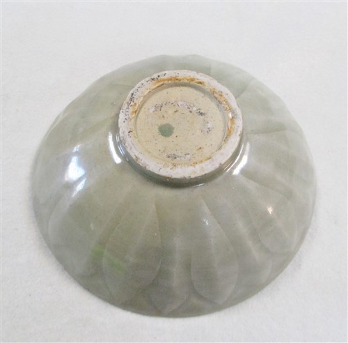 Lot 9 - A celadon 'Lotus Petal' bowl, Song dynasty