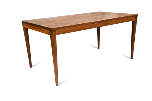 Lot 169 - David Powell (British, 1926-2001) at the Barnsley Workshop, a mid-century  rosewood dining table
