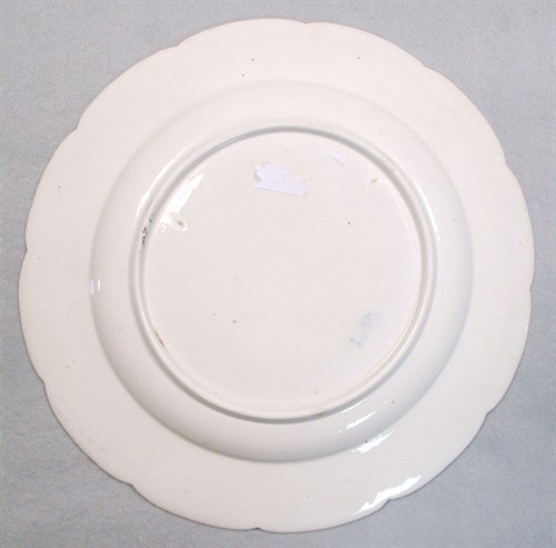Lot 4 - A pair of Chantilly porcelain blue and white...