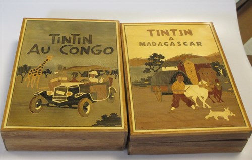 Lot 116 - Tin Tin a Madagascar and Tin Tin au Congo -...