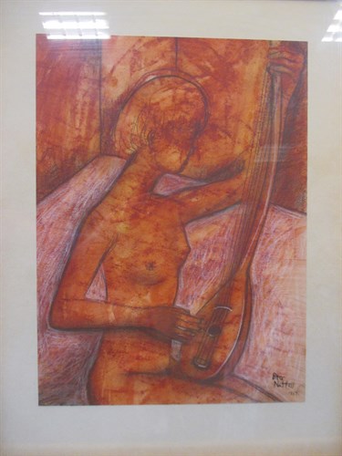 Lot 388 - Clemence Wescoupe (Inuit, b.1951), Mother Bird...