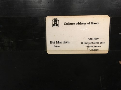 Lot 80 - Bui Mai Hien (Vietnamese, b. 1957), An...