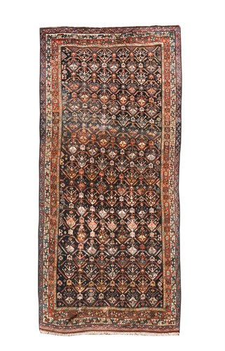 Lot 462 - A Qash Qai blue ground rug