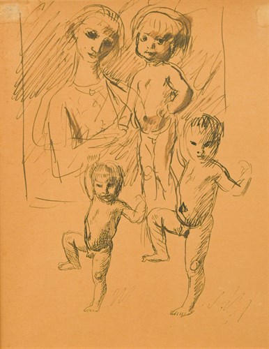 Lot 381 - Augustus John, OM, RA (Welsh, 1878-1961)