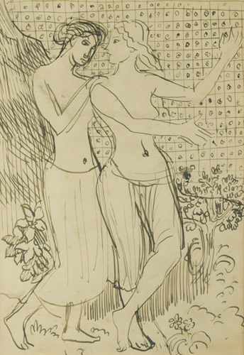 Lot 383 - Augustus John, OM, RA (Welsh, 1878-1961)