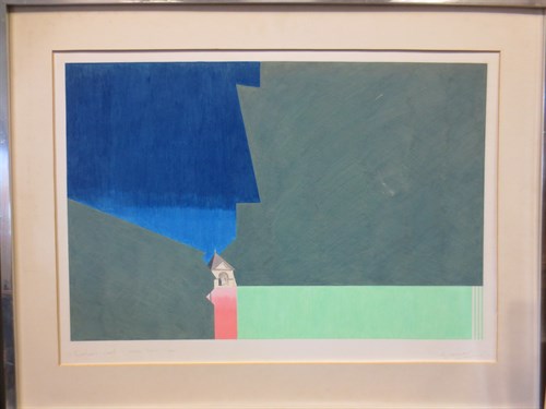 Lot 531 - David Conner (20th Century) 'Rousham Court,...