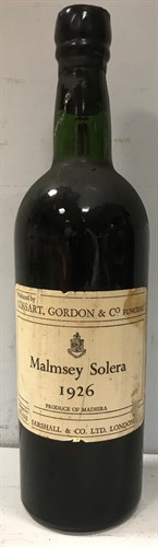 Lot 480 - Cossart Gordon Malmsey Solera 1926, 1 bottle