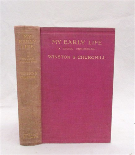 Lot 376 - CHURCHILL (Sir Winston) My Early Life, A...