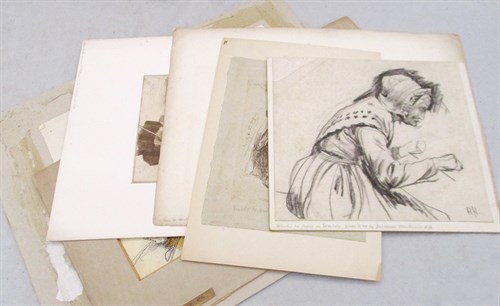 Lot 220 - Herkomer (Hubert von, 1849-1914 ). Study for...