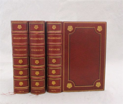 Lot 154 - Fine binding. SHAKESPEARE. Tragedies, Comedies...