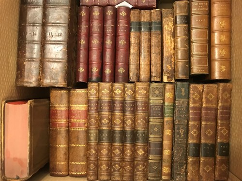 Lot 382 - Literature, leather bound. RHIND (W) A History...