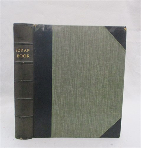 Lot 281 - A scrap album, with Mundy family bookplate, of...