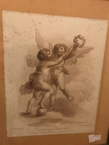 Lot 25 - Twelve stipple engravings mainly after Kaufmann and Cipriani