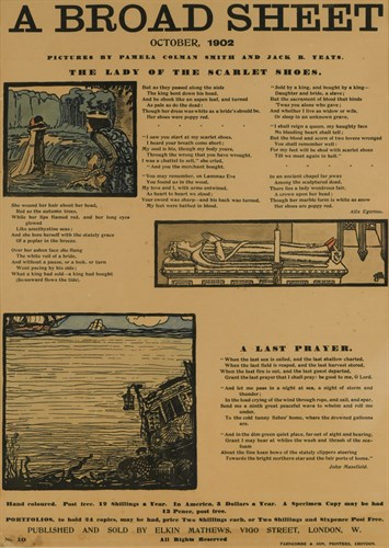 Lot 229 - YEATS (Jack Butler; illustrator) A Broad Sheet,...